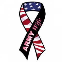 Army Wife - Ribbon Magnet