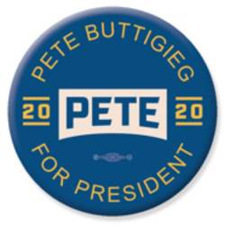 Pete Buttigieg For President 2020 - Campaign Button