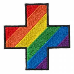 Rainbow Pride Plus - Embroidered Iron-On Patch