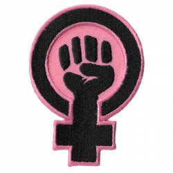 Women Power Symbol - Embroidered Iron-On Patch