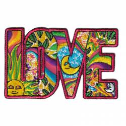 Dan Morris Love - Embroidered Iron-On Patch