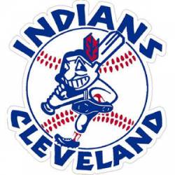 Cleveland Indians 1973-1978 Logo - Sticker