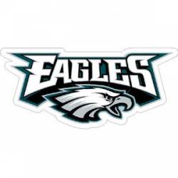Philadelphia Eagles Script With Logo - Sticker