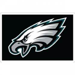 Philadelphia Eagles Logo On Black - Sticker