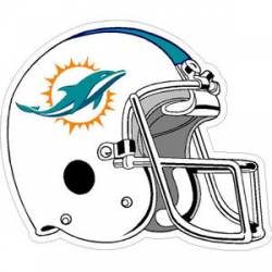 Miami Dolphins Helmet - Sticker