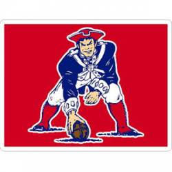 New England Patriots Retro Flag - Sticker