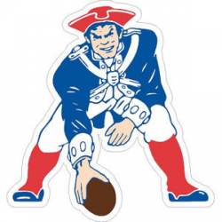 New England Patriots Retro Logo - Sticker
