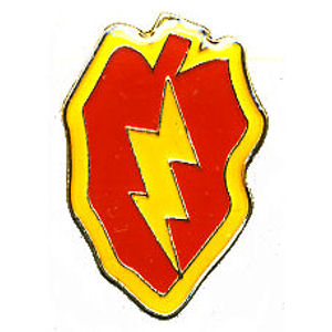 25th Infantry Pin