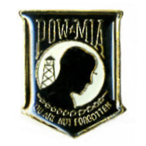 POW-MIA Shield Pin