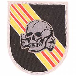 United States Army 5th Special Forces Group Skull - Embroidered Iron-On Patch