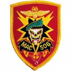 MACV-SOG Military Assistance Command Vietnam - Embroidered Iron-On Patch