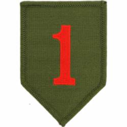 United States Army 1st Infantry Division - 3.5" Embroidered Iron On Patch