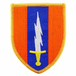 United States Army 1st Signal Brigade - 3" Embroidered Iron On Patch