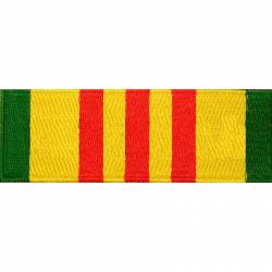 Vietnam Service Flag Ribbon - Embroidered Iron-On Patch
