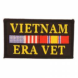 Vietnam Era Vet - Embroidered Iron-On Patch