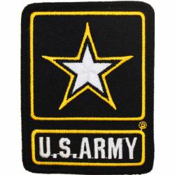 United States Army Logo - 3.5" Embroidered Iron On Patch