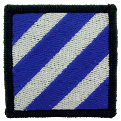 United States Army 3rd Infantry Division - 3" Embroidered Iron On Patch