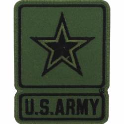 United States Army Logo Subdued - 3.5" Embroidered Iron On Patch