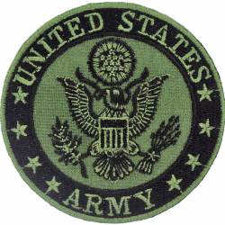 United States Army Subdued - 3" Embroidered Iron On Patch
