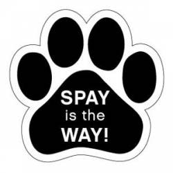 Spay Is The Way - Paw Magnet