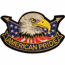 United States Bald Eagle American Pride - Embroidered Iron-On Patch