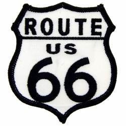 Route Rt. 66 US - Great American High Way Embroidered Patch