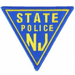New Jersey State Police - Embroidered Iron-On Patch