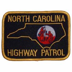 North Carolina Highway Patrol - Embroidered Iron-On Patch