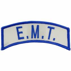 EMT Arch Curved - Embroidered Iron-On Patch