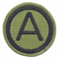 United States Army 3rd Division Subdued - 3" Embroidered Iron On Patch