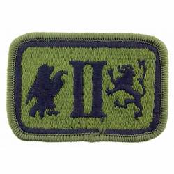 United States Army 2nd Division Corps - 3" Embroidered Iron On Patch