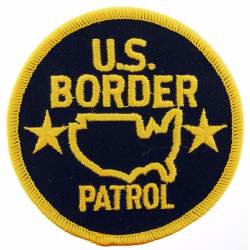 United States Border Control - Embroidered Iron-On Patch