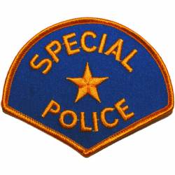 Special Police - Embroidered Iron-On Patch