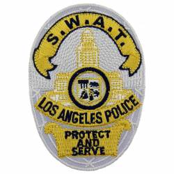 Los Angeles Police SWAT - Embroidered Iron-On Patch