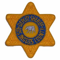 Deputy Sheriff Los Angeles County - Embroidered Iron-On Patch