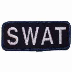 SWAT Tab - Embroidered Iron-On Patch