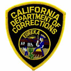 California Department of Corrections - Embroidered Iron-On Patch