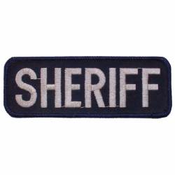 Sheriff Tab - Embroidered Iron-On Patch