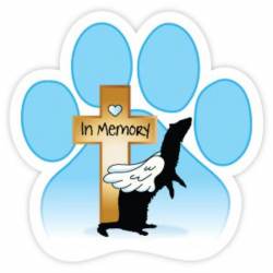 In Memory Of My Ferret - Paw Magnet