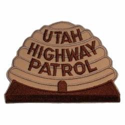 Utah Highway Patrol - Embroidered Iron-On Patch