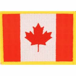 Canada - Flag Embroidered Iron-On Patch