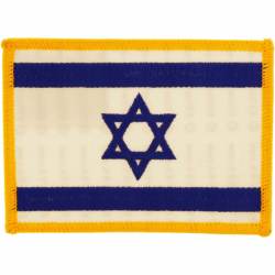 Israel - Flag Embroidered Iron-On Patch