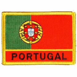 Portugal - Flag Embroidered Iron-On Patch