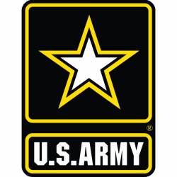 United States Army Logo - 12" Embroidered Iron On Patch