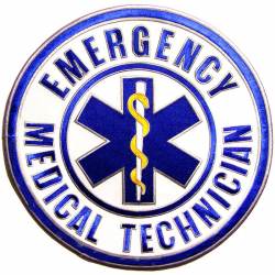 Emergency Medical Technician Jacket - Embroidered Iron-On Patch
