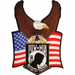 POW Eagle Flag - Embroidered Patch