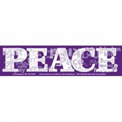 Peace Languages - Bumper Sticker