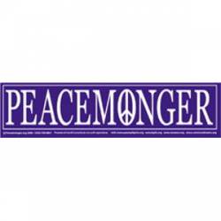 Peacemonger - Bumper Sticker