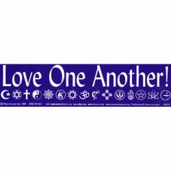 Love One Another - Bumper Sticker