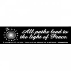 Light Of Peace - Bumper Sticker